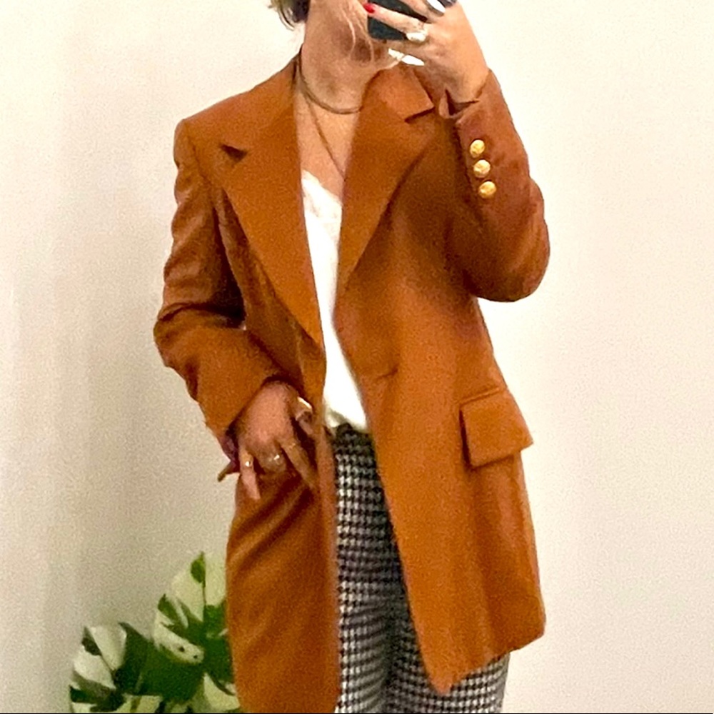 Vintage Escada Margaretha Ley Cashmere wool blend blazer